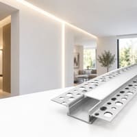 Alu profili za mavčne plošče Knauf za LED trak Alu profili za mavčne plošče Knauf za LED trak