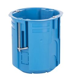 Perforirana globoka podometna doza / enojna / brez pokrova / za mavčne stene