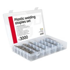 Velik komplet sponk za plastiko, 3000 kosov. 