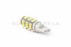 LED sijalka T10 / žarnica W2.1X9.5D, w5w, 194 / Rdeča / 25 LED / 3528 / 2W = 5W / 12V 2