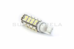 LED sijalka T10 / žarnica W2.1X9.5D, w5w, 194 / Hladno bela / 38 LED / 3528 / 3W = 22W / 12V 1