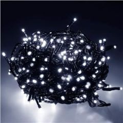 Zunanja Božično-novoletna LED veriga / 50m / 1000 LED / 220V / HLADNO BELA