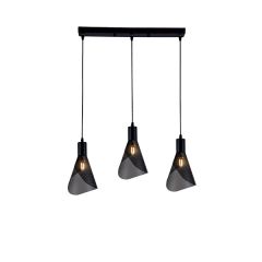 Viseča luč PARIS3P / Črne barve / 3 X E14 / AC230V / V: 240mm
