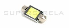 LED sijalka SJ / žarnica C5W, C21W, SV7-8, S8.5, SV8, SV8.5-8 / sofitna / cevna / Hladno bela / 1 LED / COB / 3W = 8,4W / 12V / 39mm
