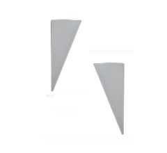 Zaključni kapi 2x za profil 22816 SIVA