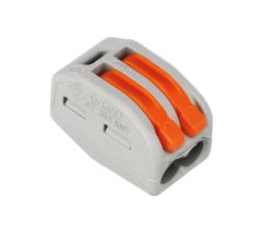 Hitra vrstna sponka brez vijaka / 2-pin / 0,50-2,5mm2, 250V, 32A