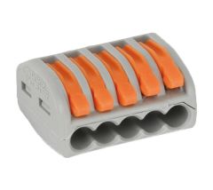 Hitra vrstna sponka brez vijaka / 2-pin / 0,50-2,5mm2, 250V, 32A