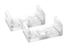 Nosilec za nadgradni alu profil 30 x 20mm / 2 kosa