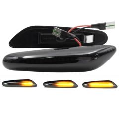 Dinamični LED smerokaz / BMW E60 E83 E90 / zatemnjen / DC12V / 2 kosa