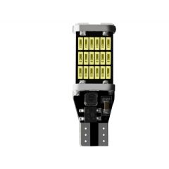 Avto LED avto žarnica T10  W2.1X9.5D, w16w, 194 / Hladno bela / 45 LED / 5W  12V / Canbus 