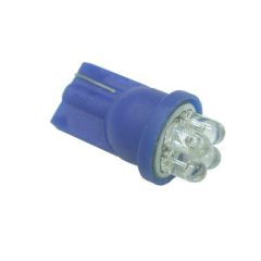LED sijalka T10 / žarnica W2.1X9.5D, w5w, 194 / Oranžna / 4 LED / 0,20W = 1,8W / 12V