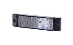 Univerzalna označevalna / opozorilna LED luč / Hladno bela / 3 LED / max 1,2W / DC 12-24V / E9 homologacijski certifikat
