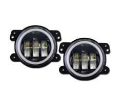 Avtomobilski DRL LED lučki / 30W / High Power / 3600lm / DC12V / Hladna Bela / IP67