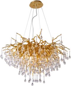 Kristalni lestenec 10 x G9 / 230V 