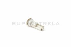 LED sijalka T5 / žarnica 2.3W, W2.3W, W2x4.6d / Rdeča / 1 LED / 5050 / 0,24W = 0,36W / 12V 2