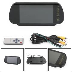 Barvni TFT LCD avto zaslon 7 inčev za kamero za vzvratno vožnjo (RCA priključek)