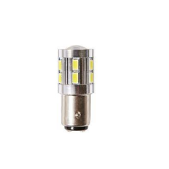 Avto LED žarnica 1157, Ba15D - enopolna  P21W / Hladno bela / 16 LED / 4W  / 10-30V / Canbus 