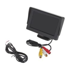 Barvni TFT LCD zaslon (4,3 inče) za kamero za vzvratno vožnjo 
