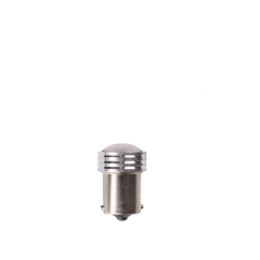 LED sijalka Ba9S / žarnica H6W / Modra / 1 LED / High Power / 1W = 6W / 12V
