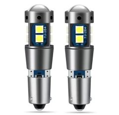 Avto LED žarnica BaU9S / 6W Canbus DC12-24V / 2 kosa