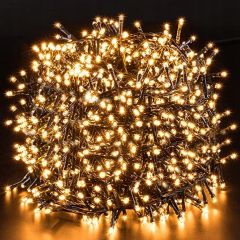Notranje Božične LED lučke / Novoletne LED lučke / 8 m / 200 LED / 220V / TOPLO BELA