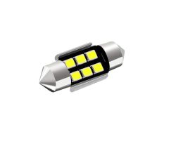 Cevna avto led zarnica MODRA barva svetilnosti 39mm