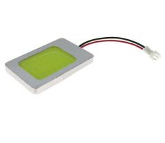 LED plošča SJ, T10 / Hladno bela / 1 LED / COB 3B / 1,5W = 30W / 12V / CanBus
