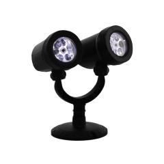 LED božični projektor snežinke dvojni IP44 | SuperStrela