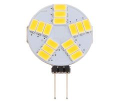 G4 LED sijalka / G4 LED žarnica / Hladno bela / 15 LED / 5630 / 2W = 20W / DC12V