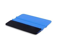 PVC gladilka s filcem za aplikacijo samolepilnih folij 10x7cm