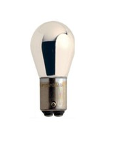 Avtomobilska krom žarnica / Oranžna - dvopolna / 1157 / Bay15D / 21W / DC12V