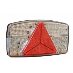 Zadnja desna LED luč s trikotnikom / za prikolico / 53 LED / 24V 