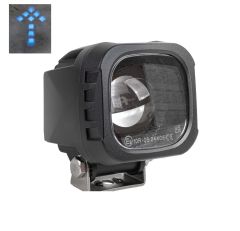 LED označevalna delovna luč za viličarje 2200lm 15W DC10-80V MODRA