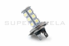LED sijalka / žarnica H7 - PX26d / Hladno bela / 18 LED / 5050 / 4,3W = 23,9W / DC 12V 1