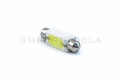 LED sijalka SJ / žarnica C5W, C21W, SV7-8, S8.5, SV8, SV8.5-8 / sofitna / cevna / Hladno bela / 1 LED / High Power / 1W = 12W / 12V / Ceramic / 42mm