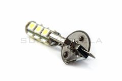 LED sijalka / žarnica H1 - p14.5s / Toplo bela / 13 LED / 5050 / 3,1W = 16,4W / DC 24V