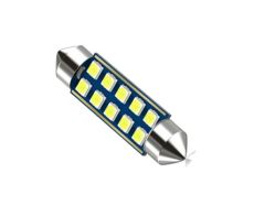 LED žarnica cevna 10 led  SJ C5W, C21W- 42mm Can-Bus