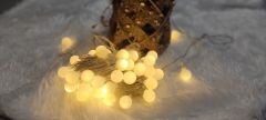 Novoletne LED božične lučke – Topla svetloba za vsak dom