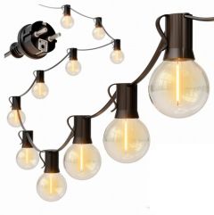 LED Girlanda DEKORATIVNA 36 LED svetlobna veriga 20m Toplo bela z daljincem