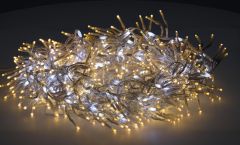 Zunanje Božično novoletne LED lučke / 9m / 720 LED / 220V /Toplo + hladno bele programer