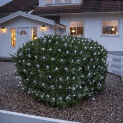 Zunanja LED mreža 3x3 m / 240 LED / 2700K / IP44 / Povezljiva