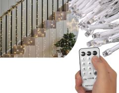 LED Božično novoletna svetlobna zavesa 304 LED 3x3m