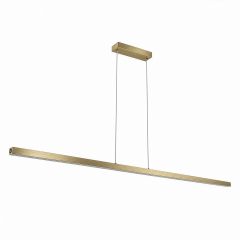LED viseča linijska svetilka 120cm 15W CCT 3000K-6000K – zlata