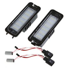 Avtomobilski LED lučki za osvetlitev registrske tablice / CanBus / z uporom / Hladno bela / 12V - za vozilo VOLKSWAGEN 2