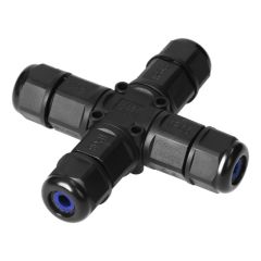 Spojka kabelska linijska tip X OR-AE-13615 3x4 6-12mm IP68 črna