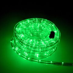 Zunanja Božična LED cev / Novoletna LED cev / 5m / 220V / ZELENA