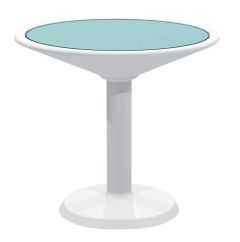 Svetleča večbarvna 220V (RGBW) LED miza IBIZA / Fi 80 x 74cm / IP65