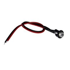 Vgradna mini LED svetilka / LED lučka / Nevtralno bela / 1 LED / LEDs / 0,25W = 1,33W / DC12V (za zvezdno nebo)