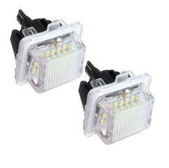 LED lučki za osvetlitev registrske tablice / 2 kosa / Hladno bela / 12V / Mercedes-benz