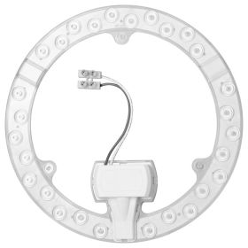 LED modul / LED svetilka z napajalnikom za plafonjero / Nevtralno bela / 28 LED / 2400lm/ 24W / 230V